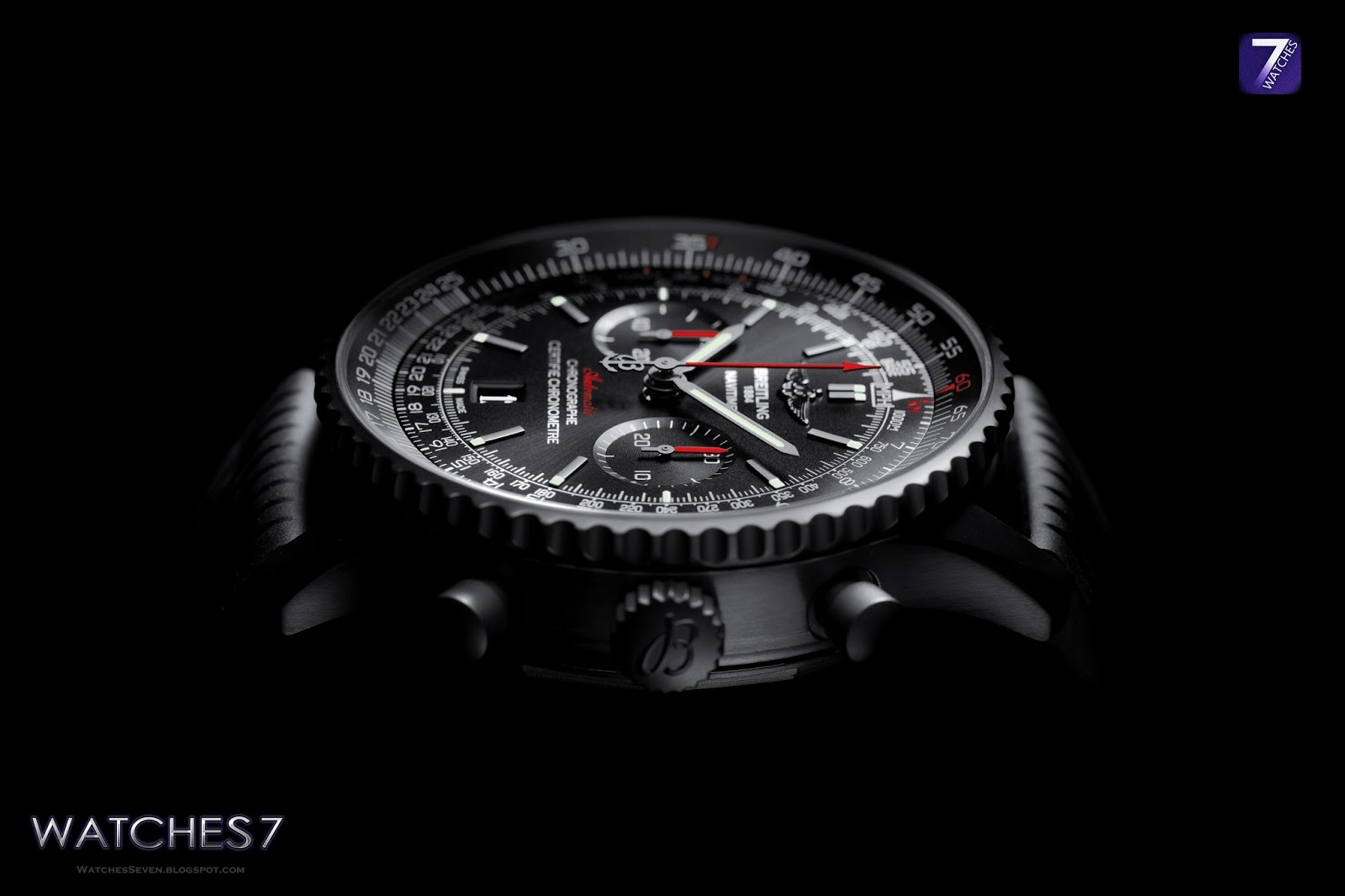 Navitimer 46 blacksteel hotsell